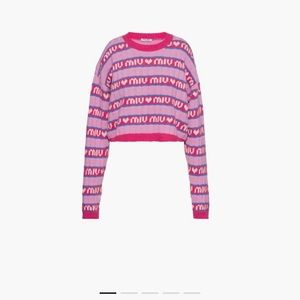 authentic miumiu (prada) sweater